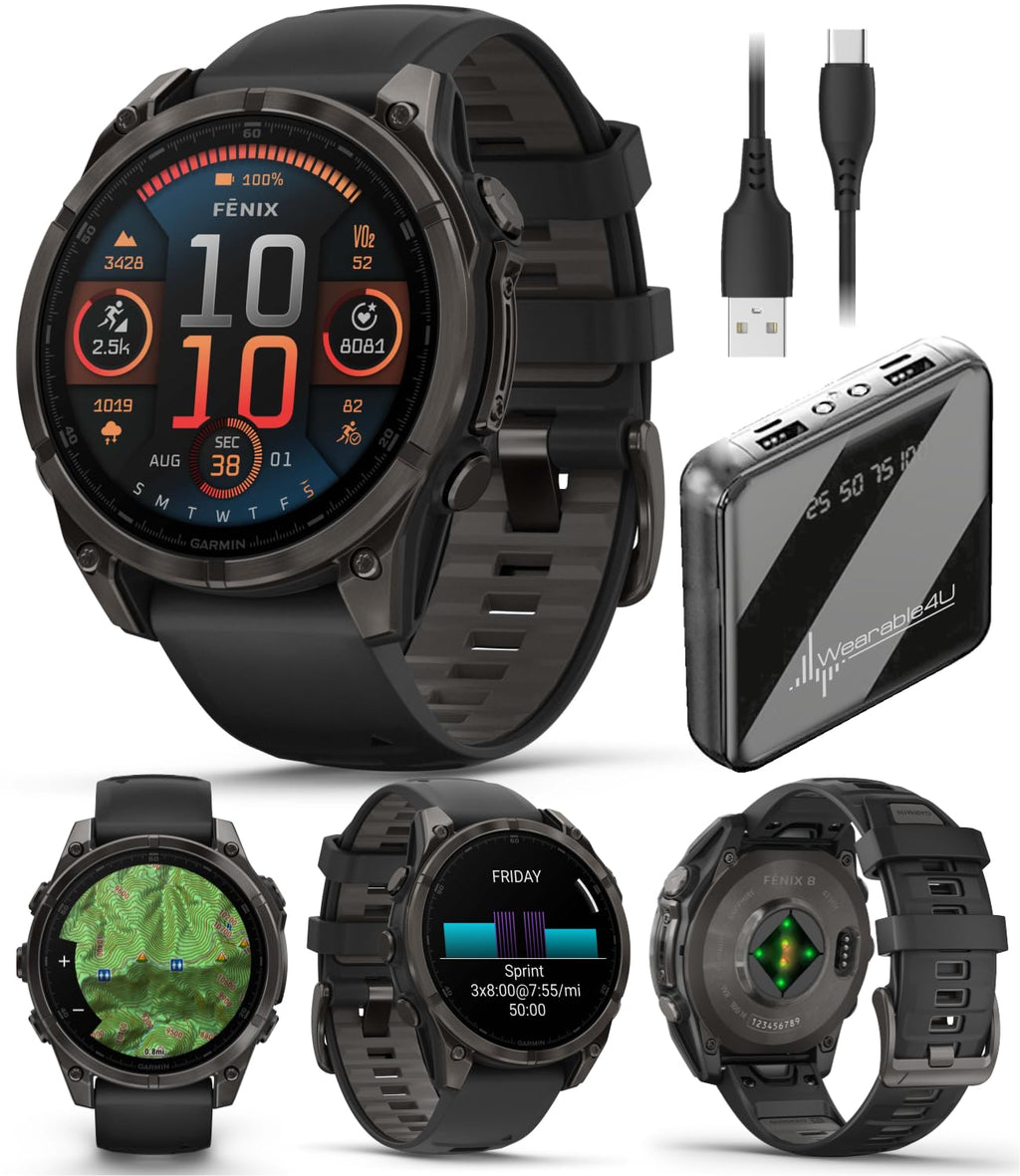 47 mm AMOLED Sapphire Multisport GPS Smartwatch D703