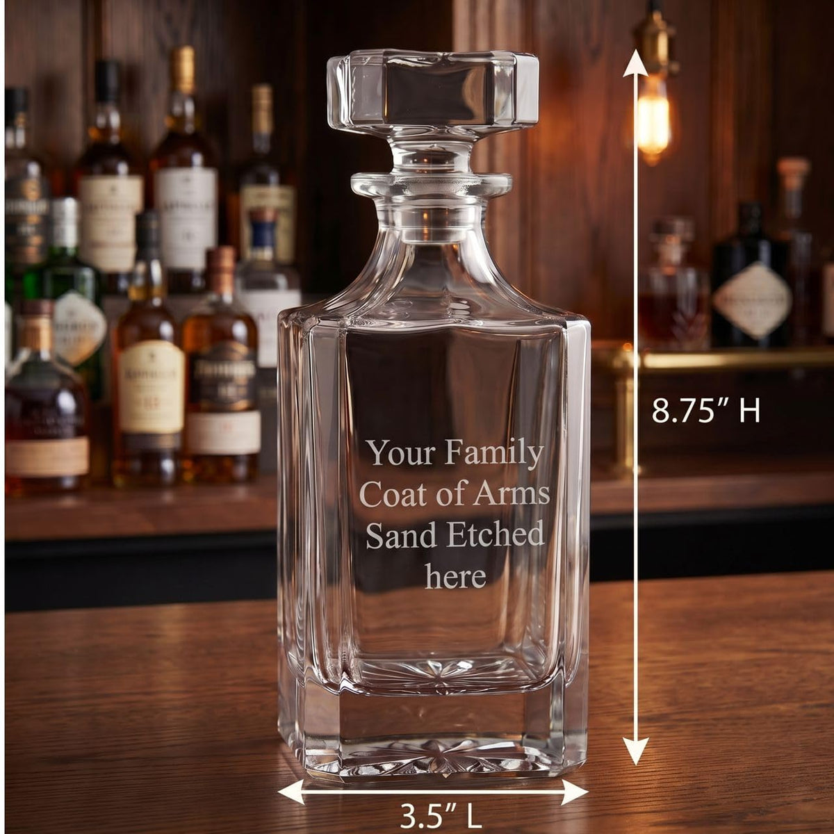 Whiskey Decanter 750 mL B7643