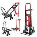 Heavy Duty 1000LBS 3 in 1 Convertible Folding Hand Truck Dolly Cart with Solid Wheels U32740
