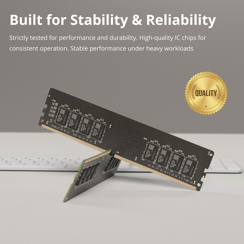 16GB Kit DDR4 2400MHz UDIMM Desktop RAM 288-Pin Non-ECC Unbuffered DIMM Memory C277436