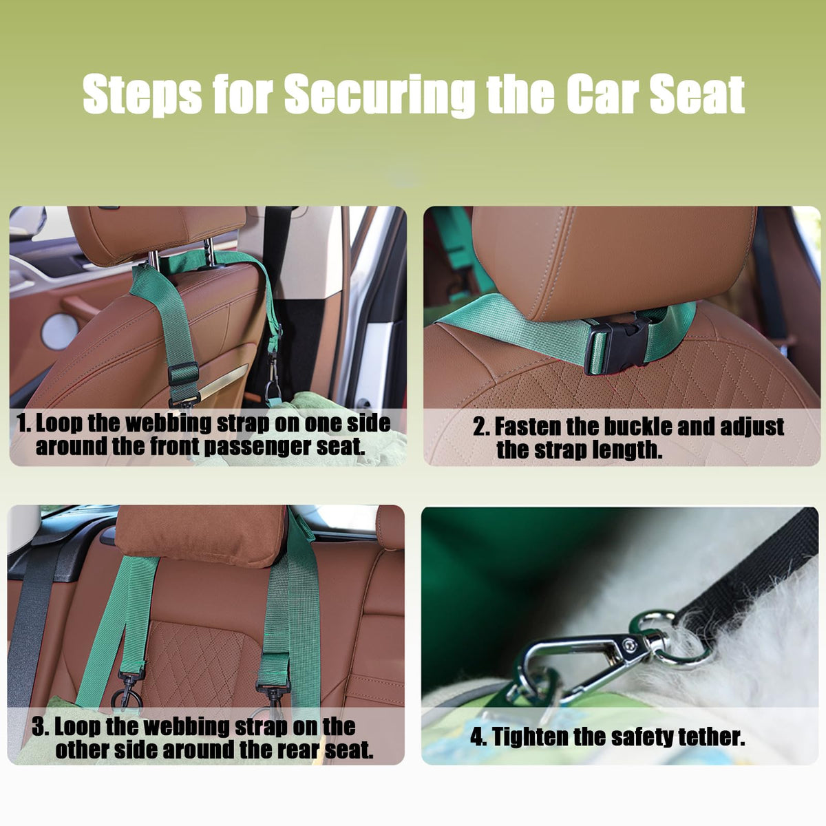 2-in-1 Dog Car Seat Y79521
