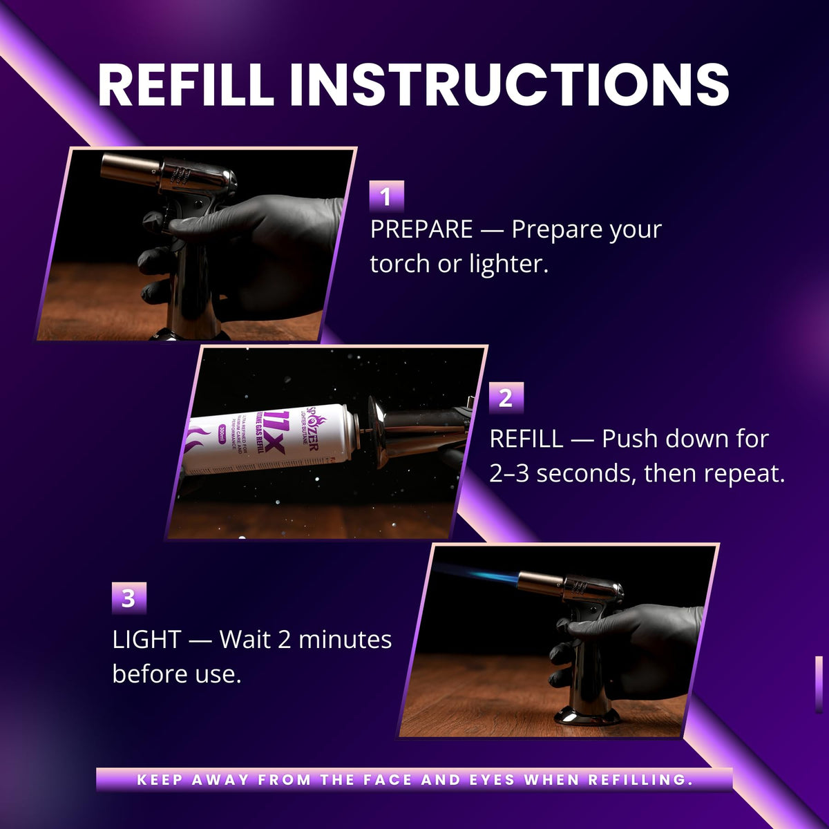 11X Butane Refill 12 Pack K928
