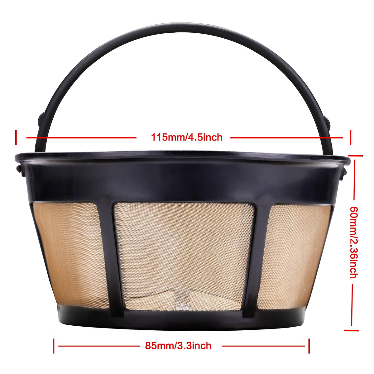 Reusable Coffee Filter 10-12 Cup O4957