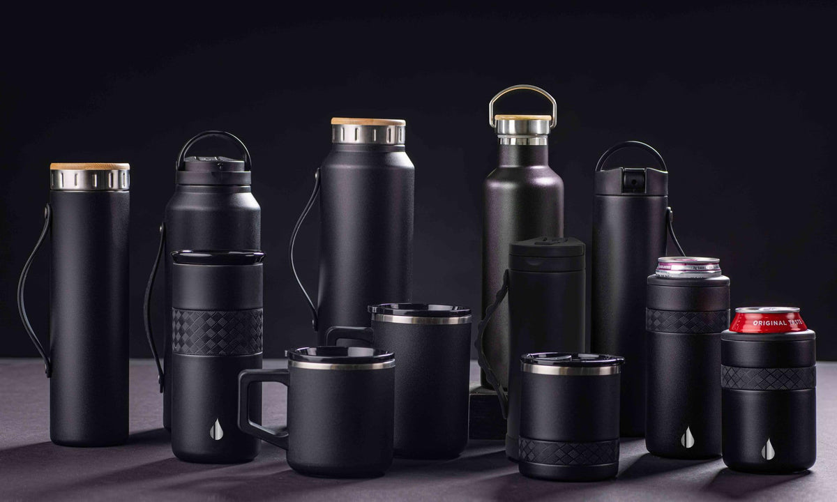 16oz Insulated Stainless Steel Coffee Mug with Lid V2702