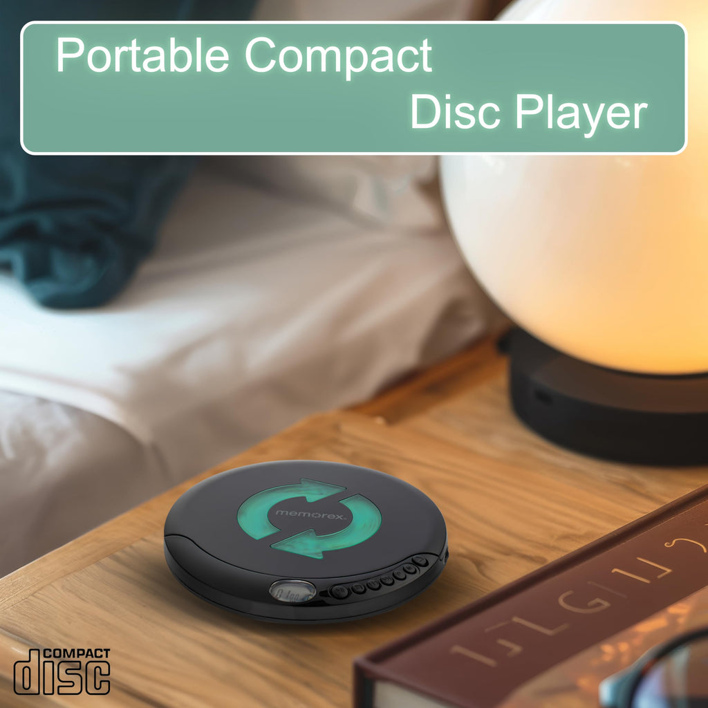 Portable CD Player with Anti-Shock Technology I5738