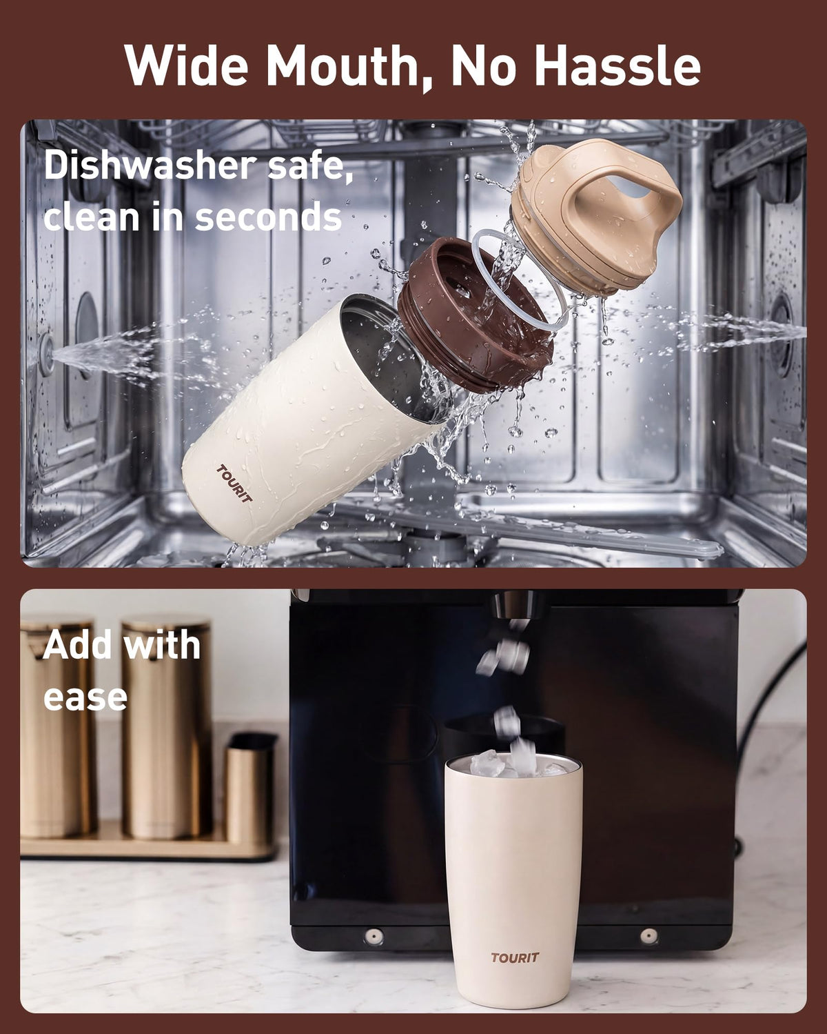 16 oz Leakproof Travel Coffee Mug H3617