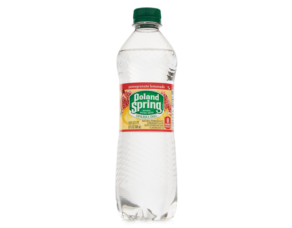 Sparkling Natural Spring Water Variety Pack 24 Half Liter Bottles E9383
