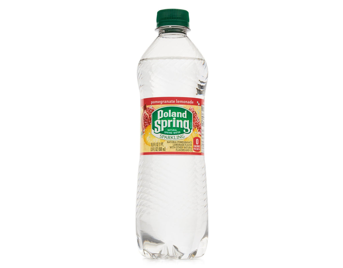 Sparkling Natural Spring Water Variety Pack 24 Half Liter Bottles E9383