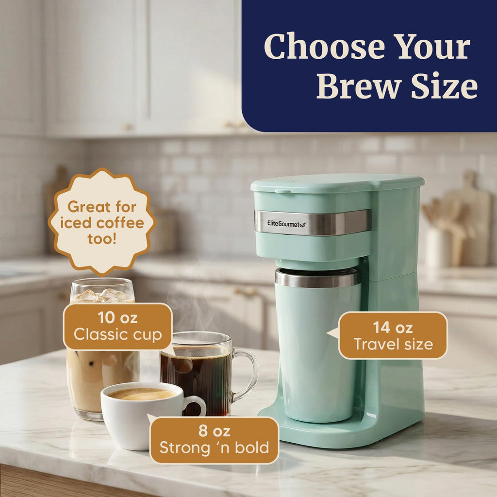 Single-Serve Compact Coffee Maker Y8565