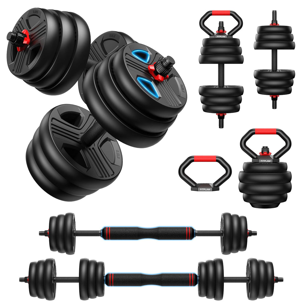 Adjustable 5 in 1 Dumbbell Set 20-90 lbs E9503