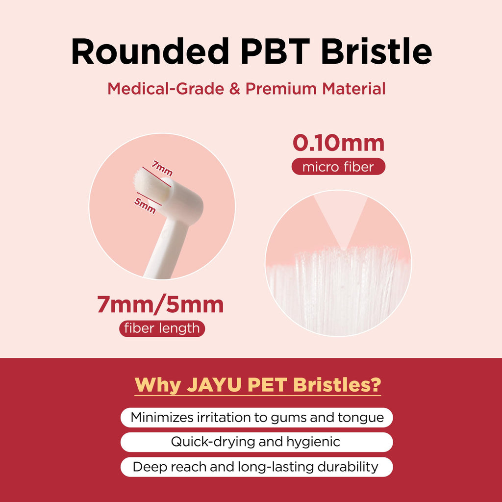 Micro Round Head Dog and Cat Toothbrush W89759