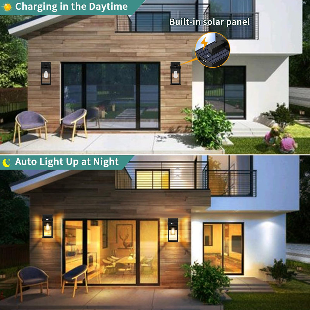 Solar Wall Lights Outdoor with Motion Sensor V1479