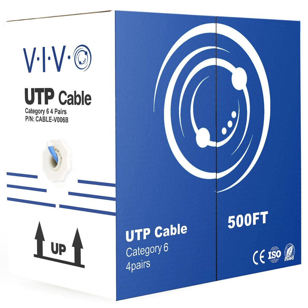 Blue 500ft Bulk Cat6 Wire A9732