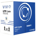 Blue 500ft Bulk Cat6 Wire A9732