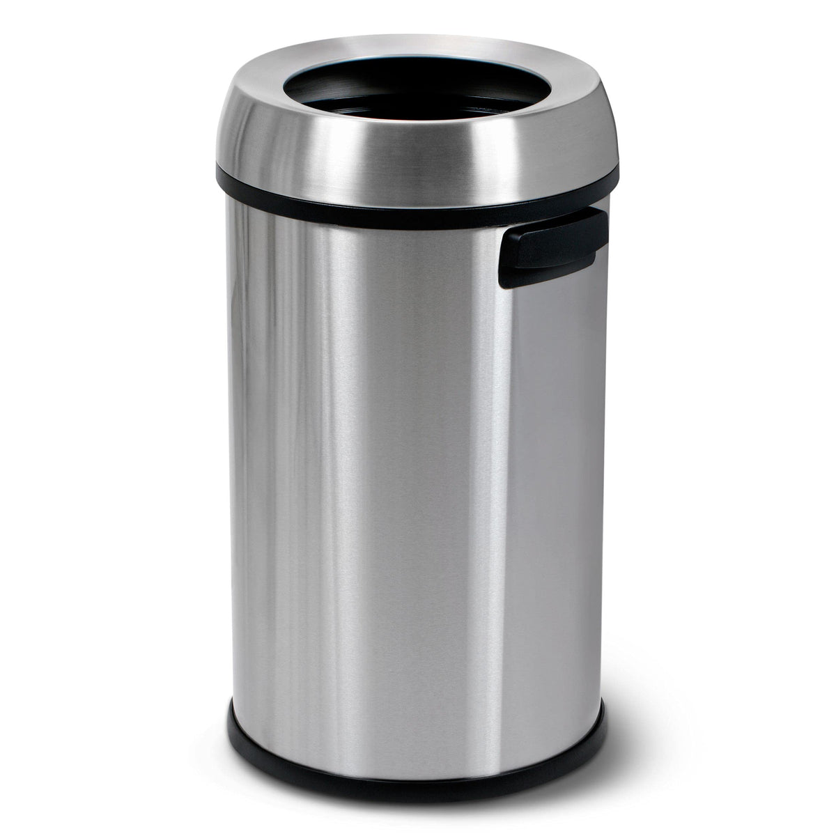 65 Liter Open Top Stainless Steel Trash Can Y1633