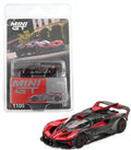 Diecast Model Car 1:64 Bugatti Bolide Red Limited Edition B125