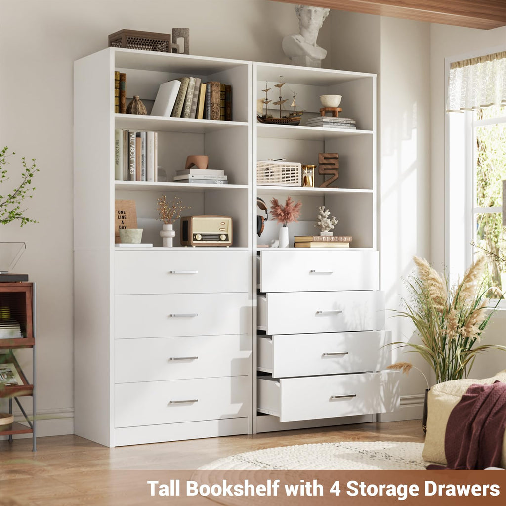 Wood Closet Organizer with 4 Drawers M32455
