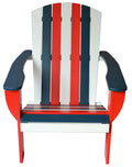 Solid Cedar Adirondack Chair with Bottle Opener and Folding Table O683