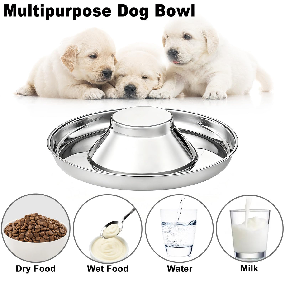 Stainless Steel Multi-Pet Feeding Bowl N25262