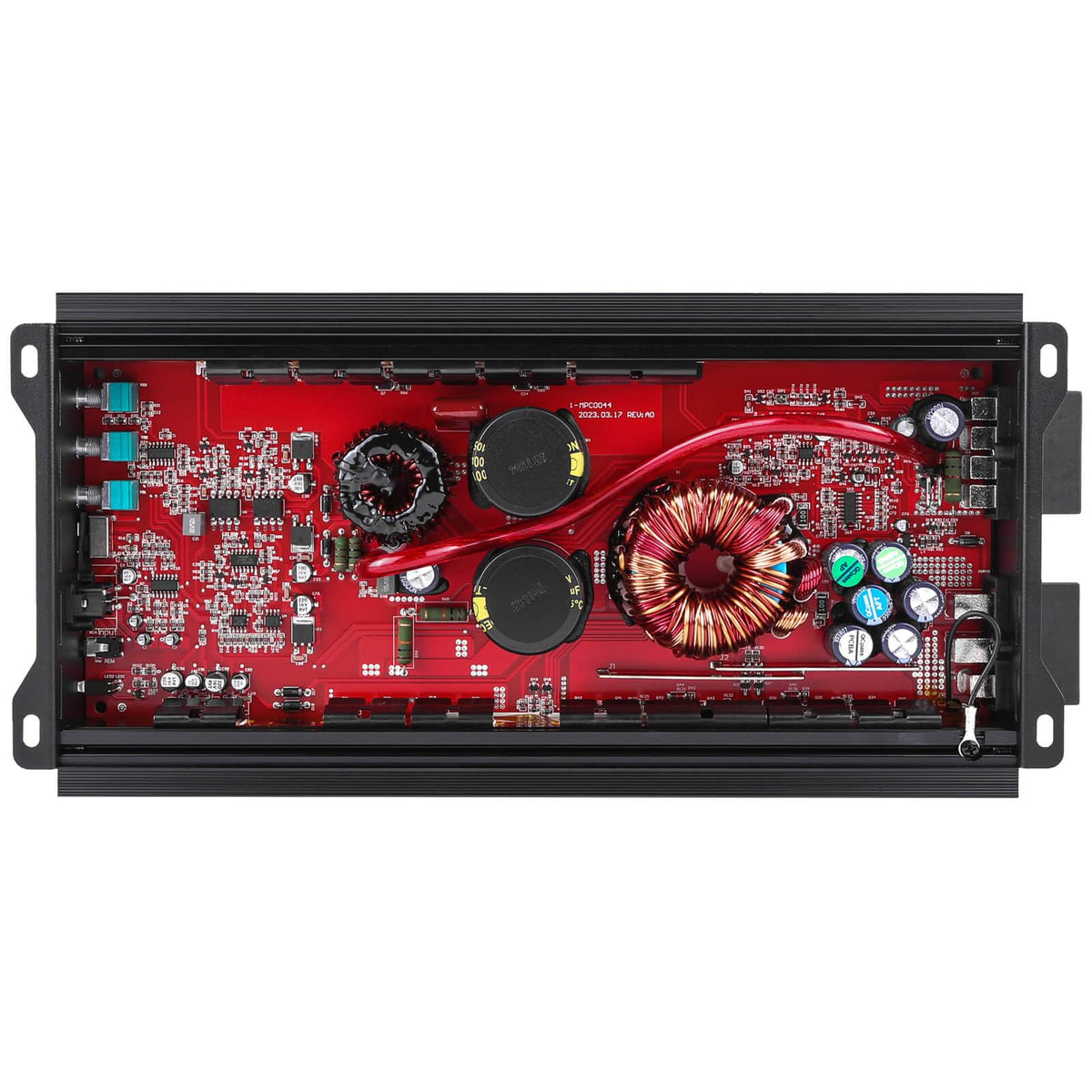 Monoblock Class D MOSFET Amplifier with Remote Subwoofer Level Control, 1200W R6315