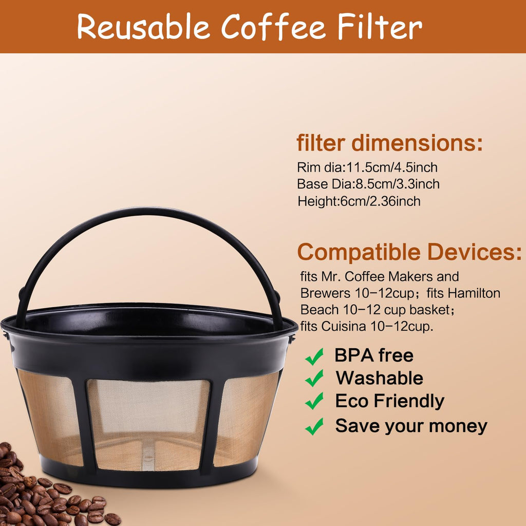 Reusable Coffee Filter 10-12 Cup O4957