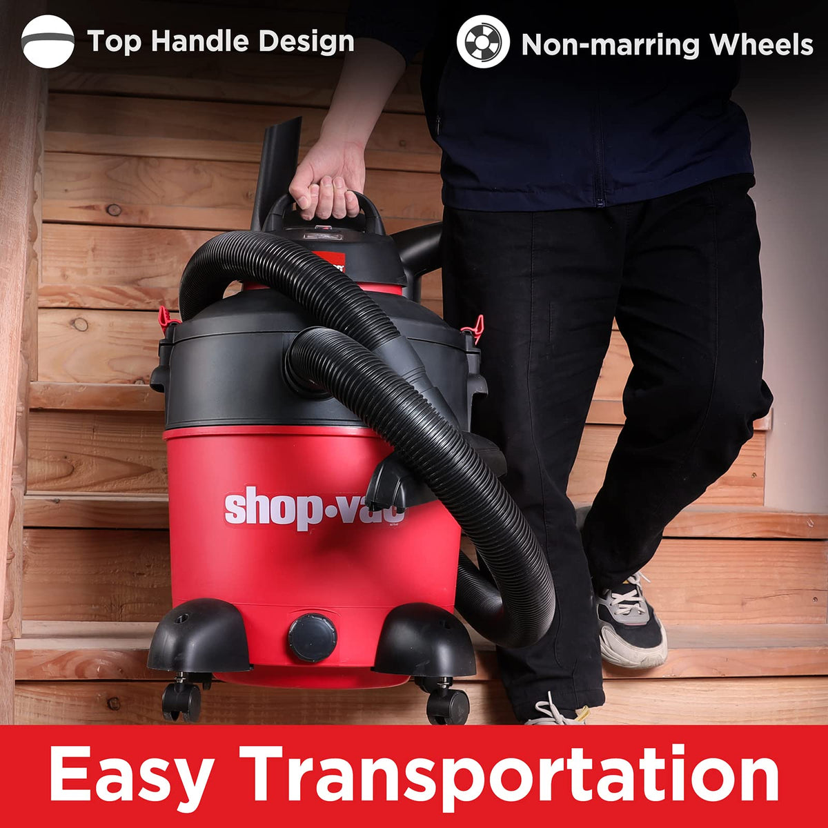 12 Gallon 5.5 Peak HP Wet/Dry Vacuum I896450