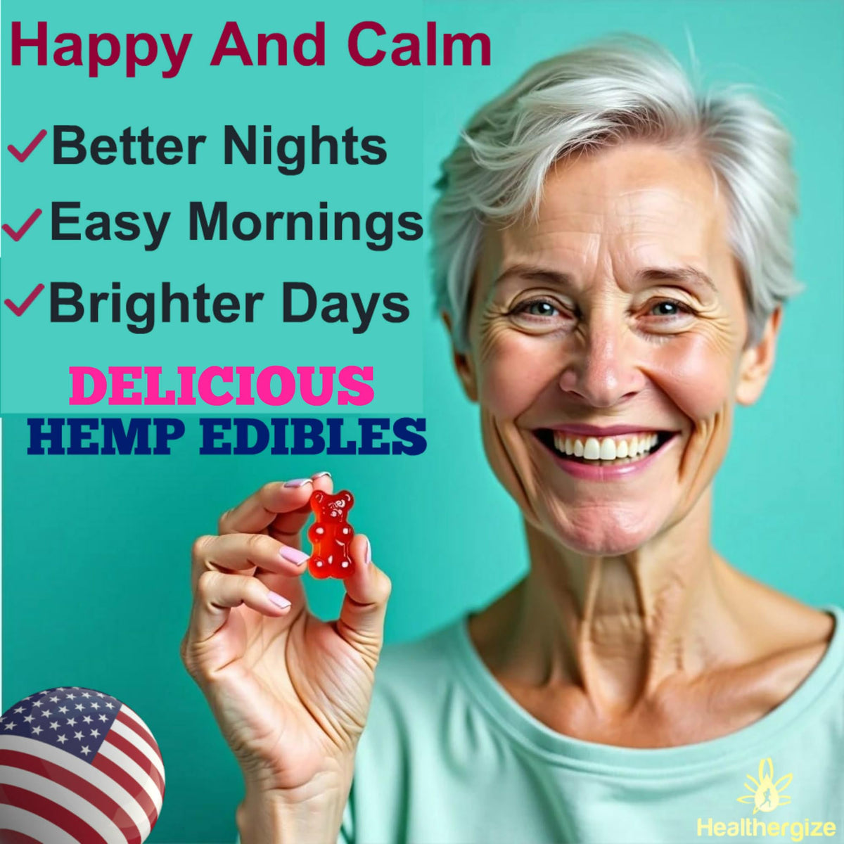 Hemp Gummies for Sleep, Calm & Daily Focus S428548
