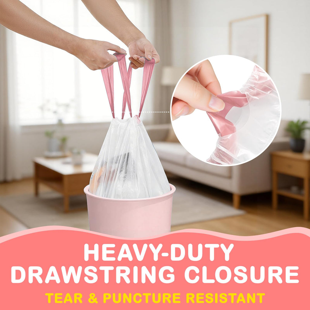4 Gallon Scented Trash Bags with Drawstring V57019
