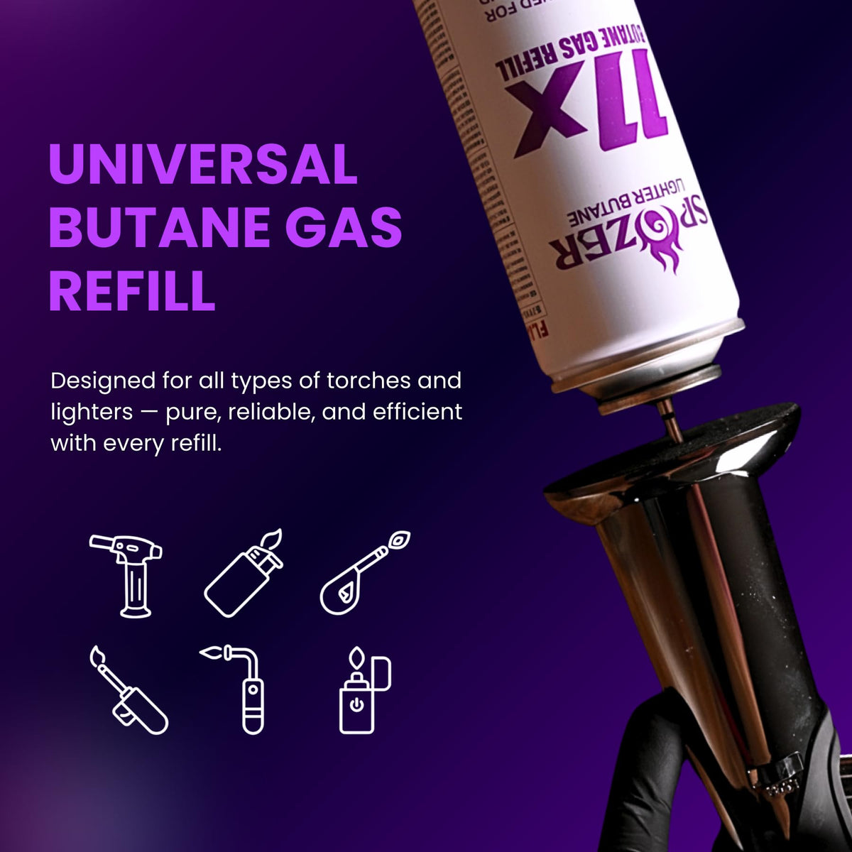 11X Butane Refill 12 Pack K928