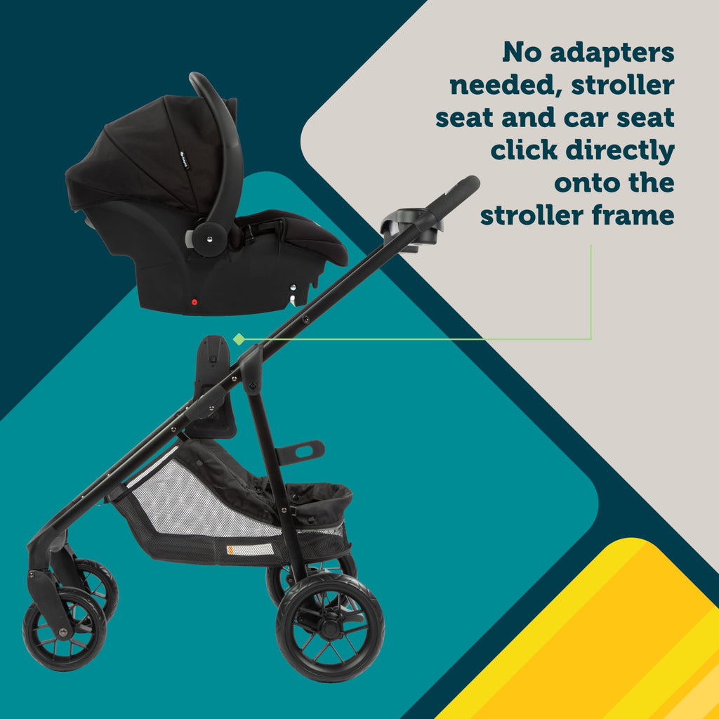 8-in-1 Car Seat Stroller Combo A6112