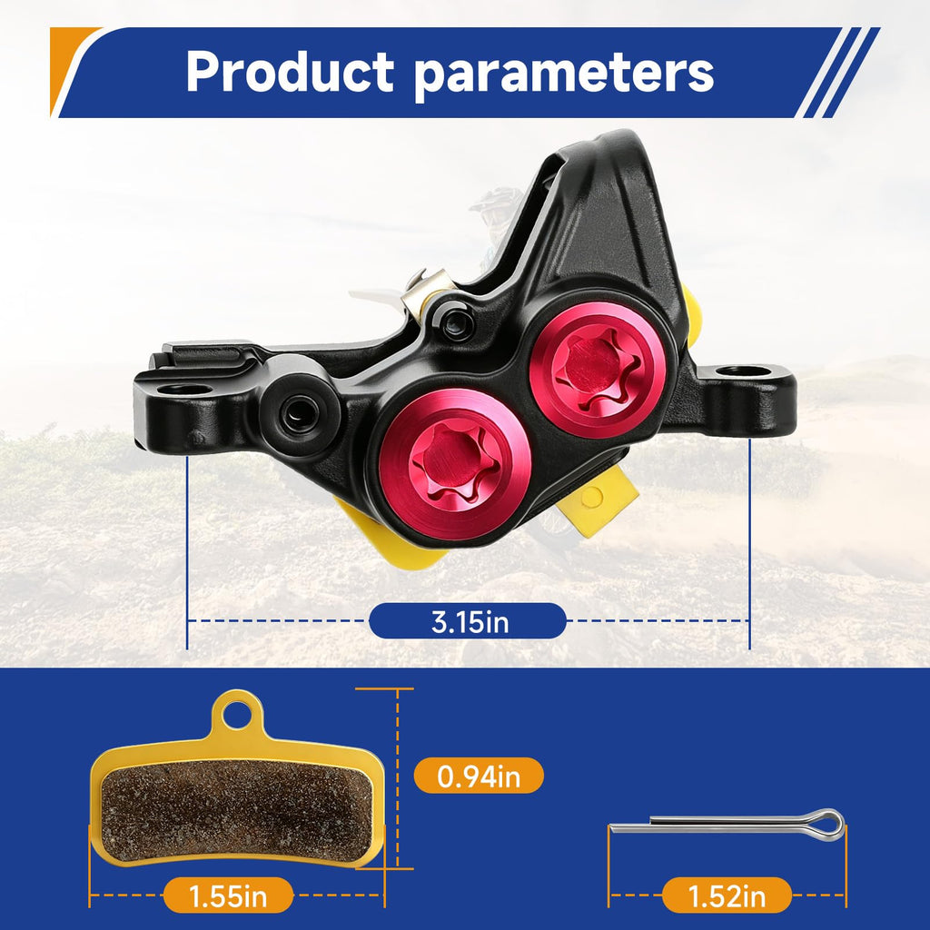 Front Rear Brake Caliper W687085