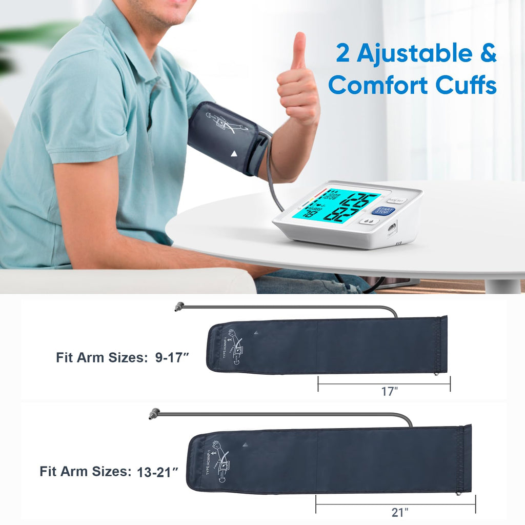 Blood Pressure Monitor with Dual Cuffs R4211