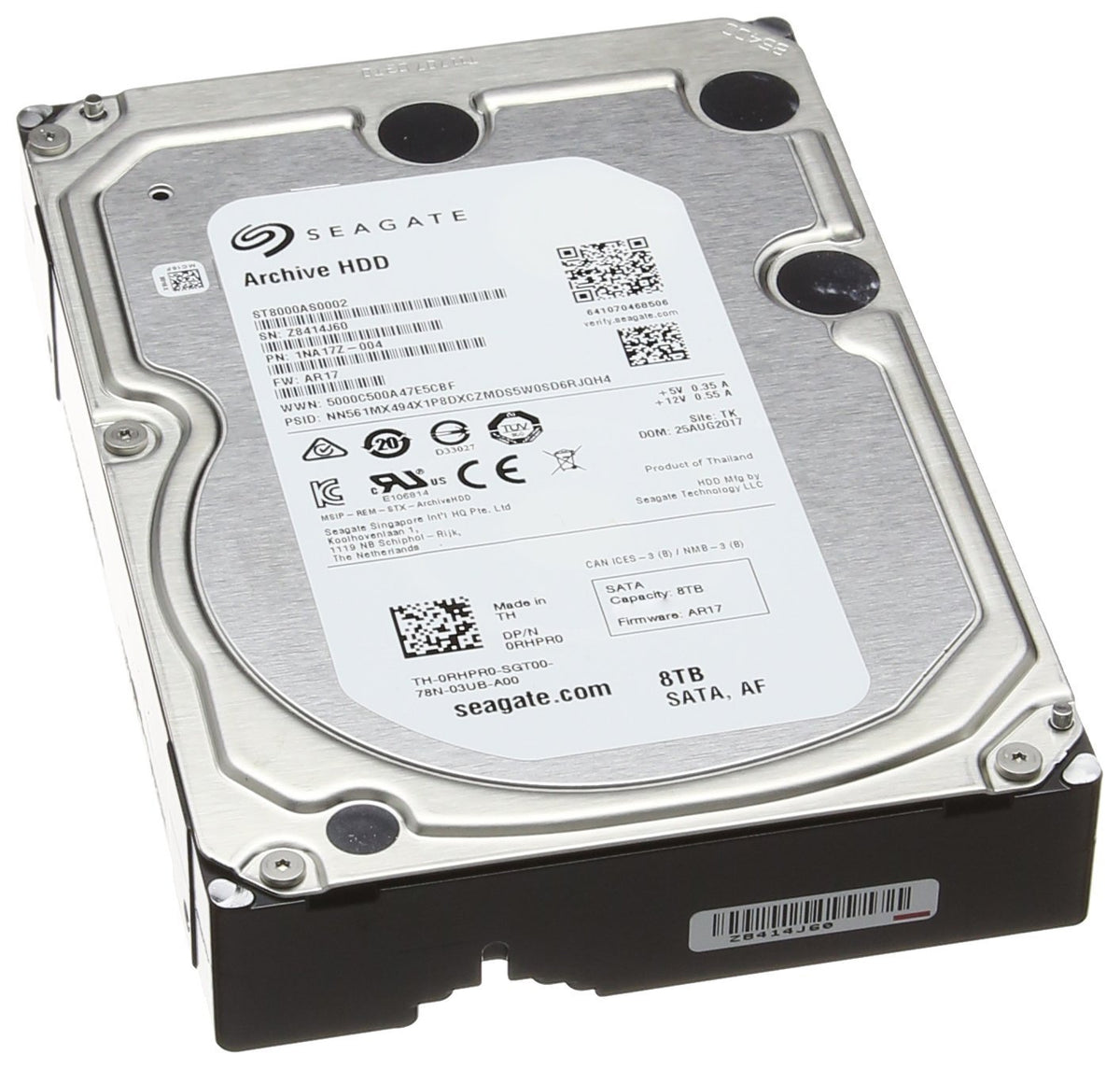 8TB SATA Hard Drive B251263