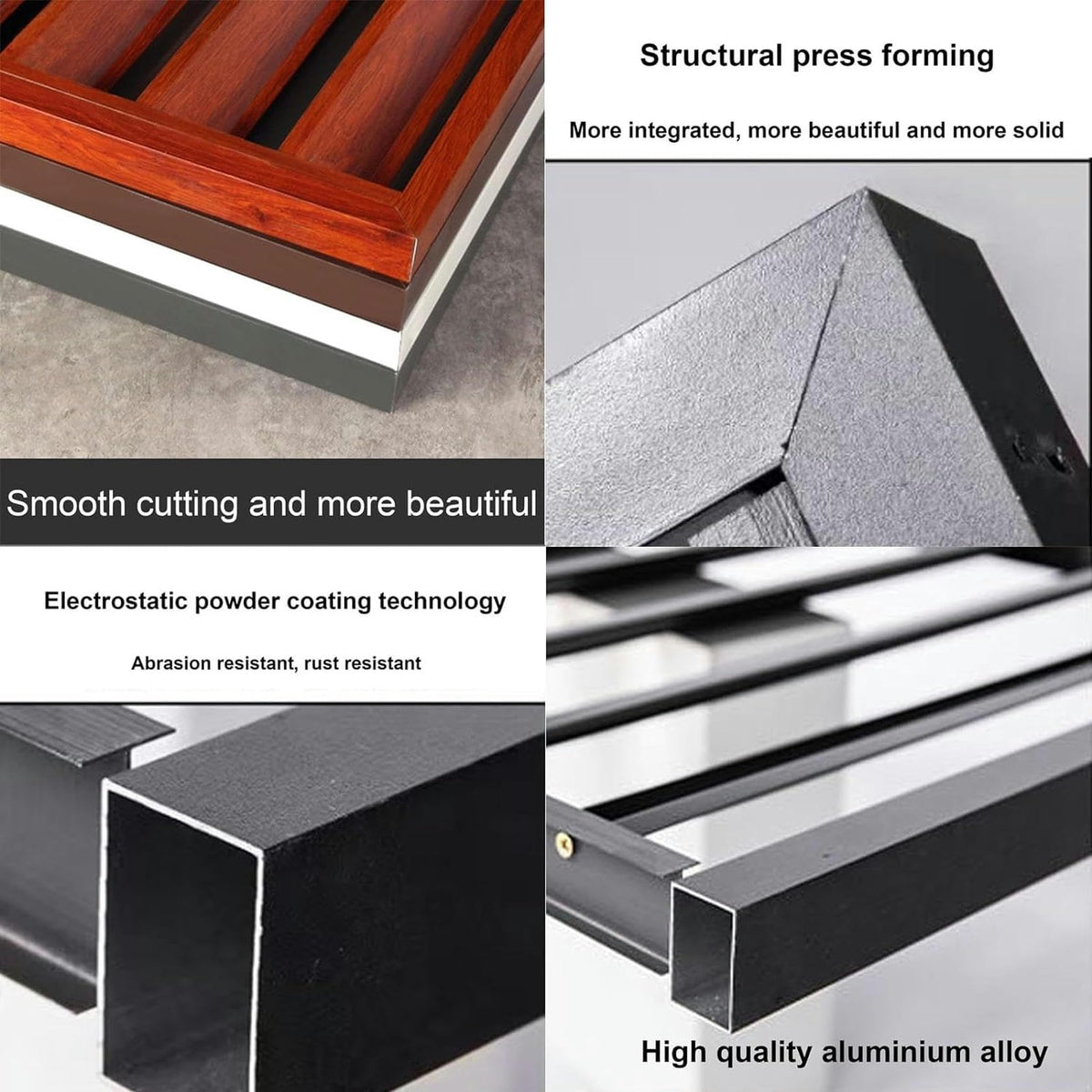 Air Conditioner Fence for Outside Units, Mini Split Pipe Cover, Aluminum AC Cover X834964