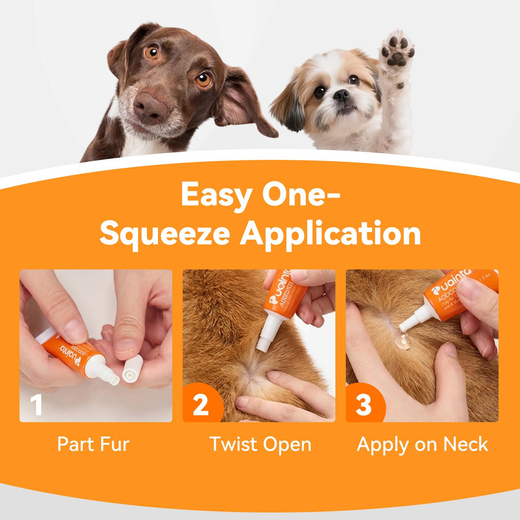 Flea and Tick Prevention for Small Dogs & Puppies, 3 Monthly Doses L13715