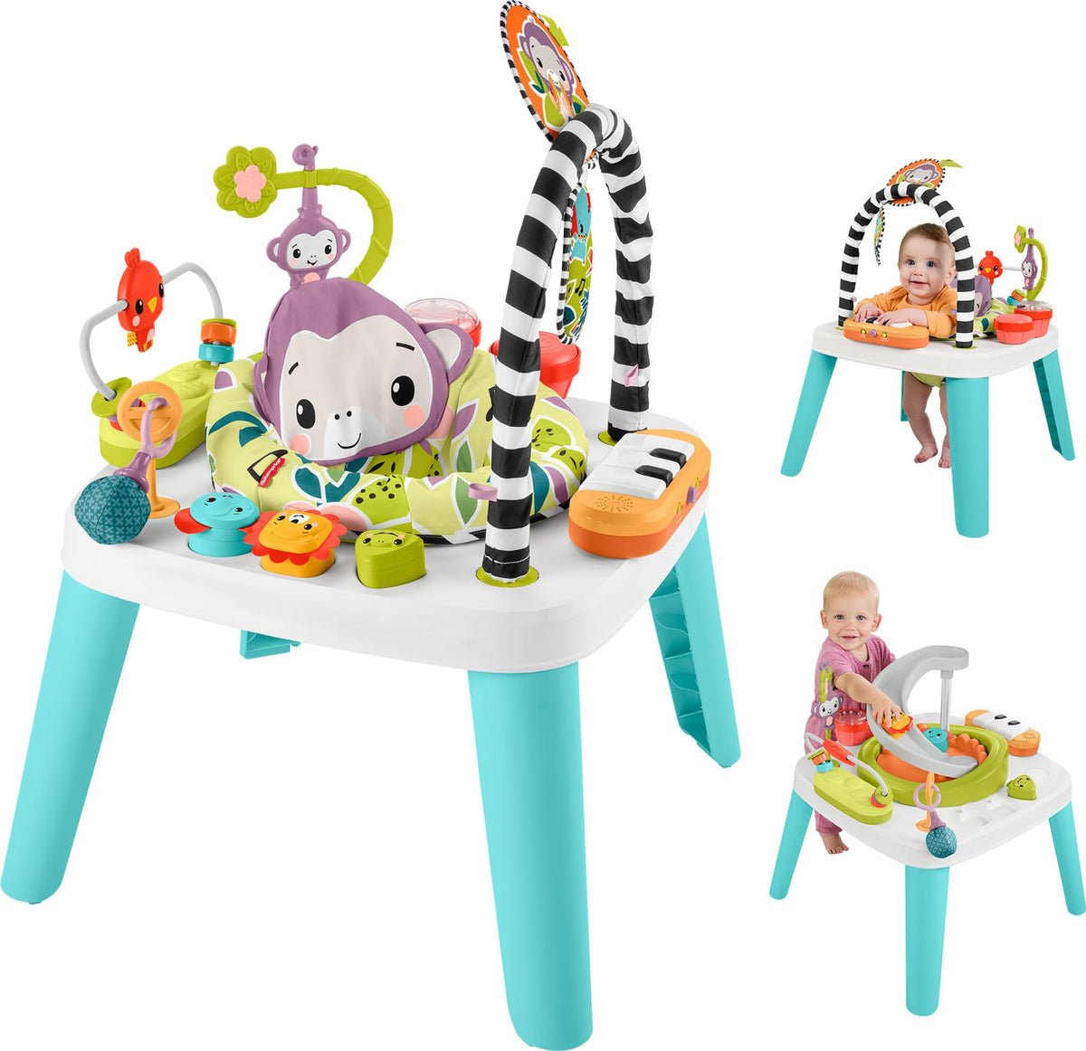 Purple Monkey Musical Activity Center Baby Toy T6673