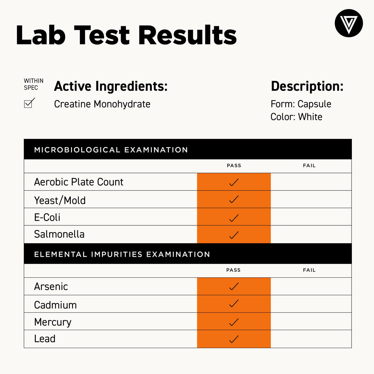 Creatine Monohydrate Pills M418867
