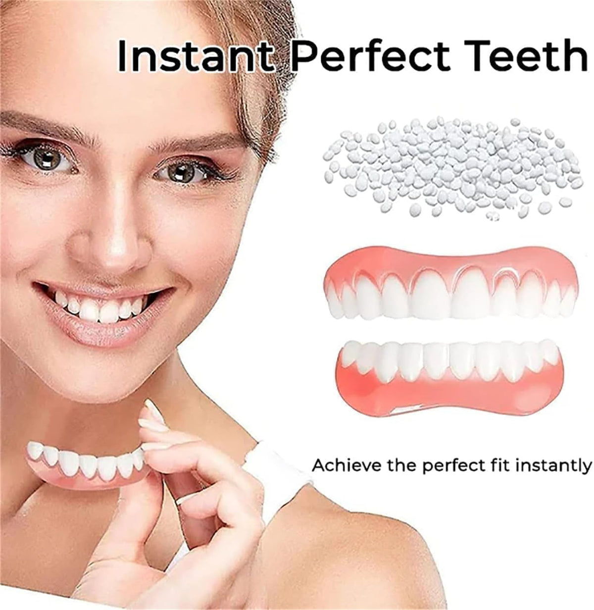 Silicone Denture Set (2Pcs) F24394