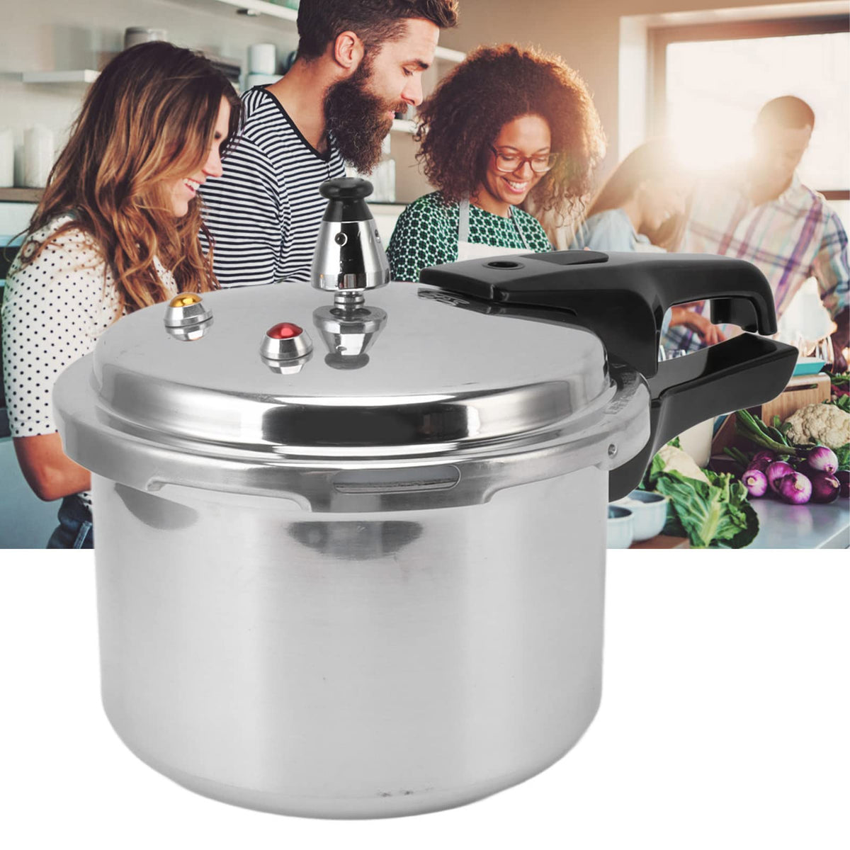 3 Liter Stainless Steel Pressure Cooker W91797