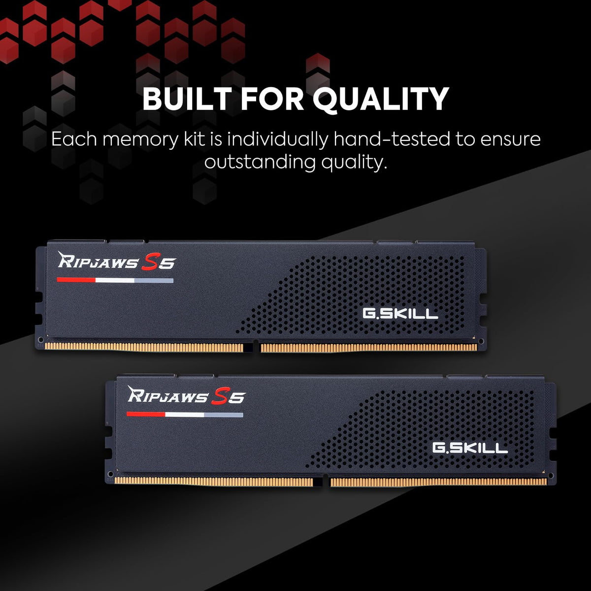 DDR5 Desktop Computer Memory 64GB (2x32GB) 6000MT/s CL36 Matte Black U96093