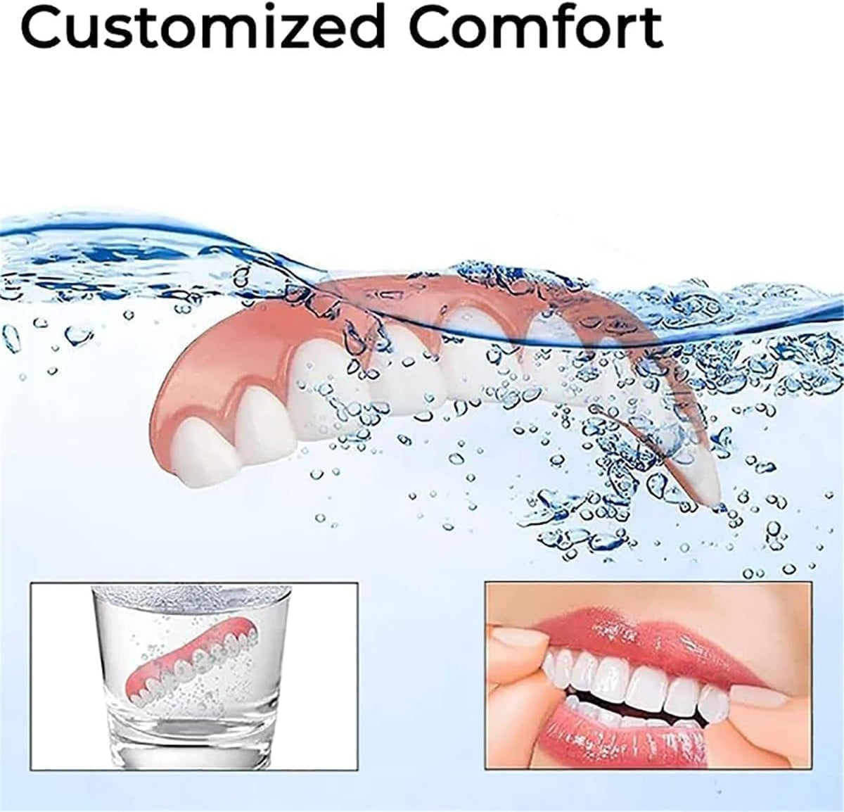 Silicone Denture Set (2Pcs) F24394