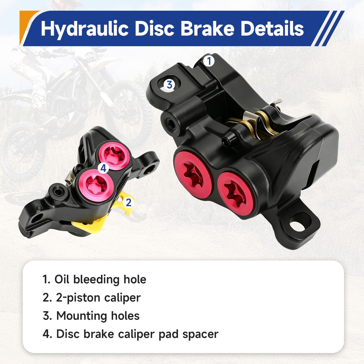 Front Rear Brake Caliper W687085