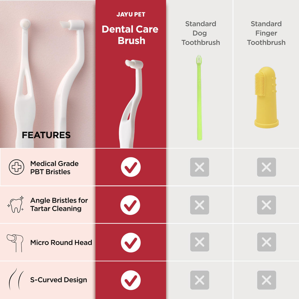 Micro Round Head Dog and Cat Toothbrush W89759