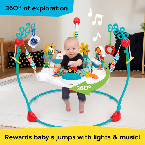 2-in-1 Baby Jumper Activity Center with Lights & Sounds X893929