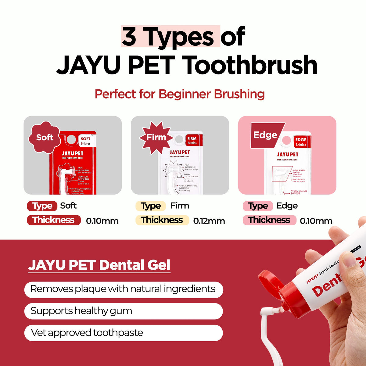 Micro Round Head Dog and Cat Toothbrush W89759