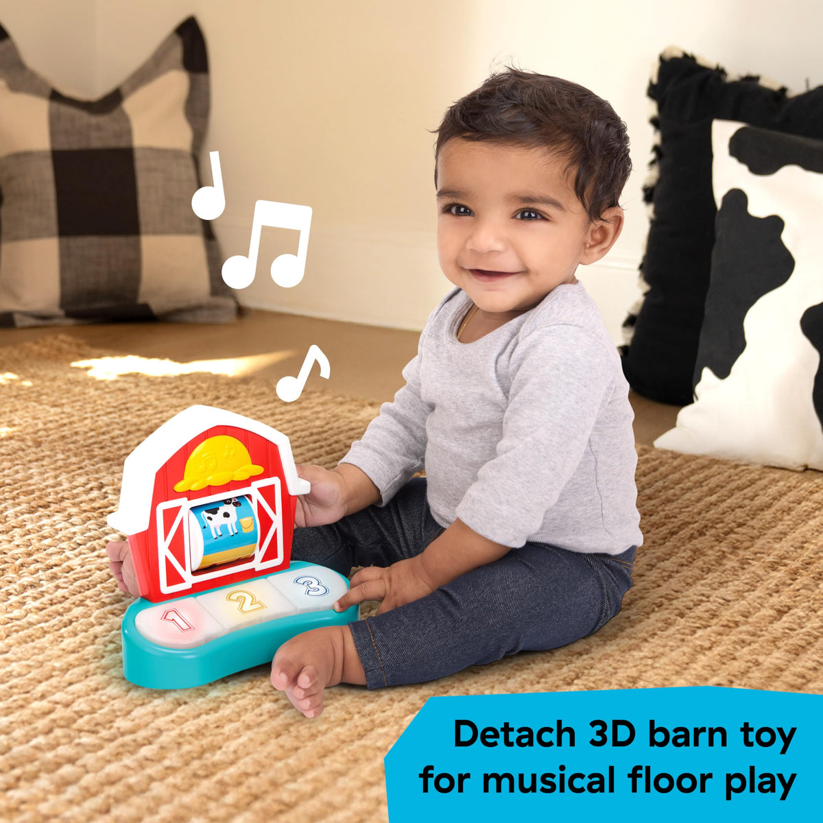 2-in-1 Baby Jumper Activity Center with Lights & Sounds X893929