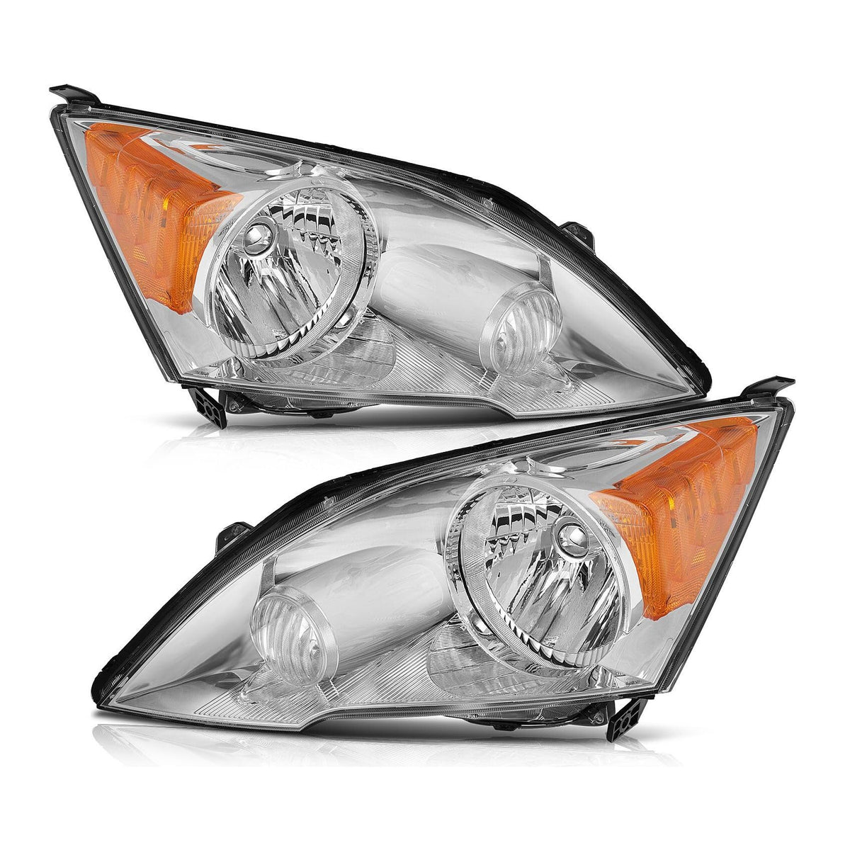 Headlight Left Right Chrome Housing Y939