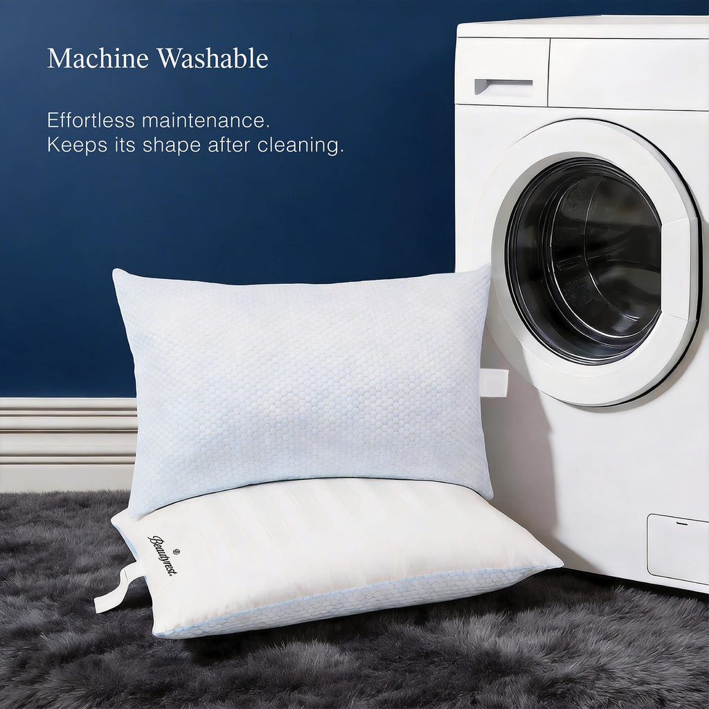 King Size Set of 2 Down Alternative Cooling Pillows F243