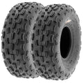 Pair of 2 21x7-8 All-Terrain ATV UTV Tires 6 Ply Tubeless Y551