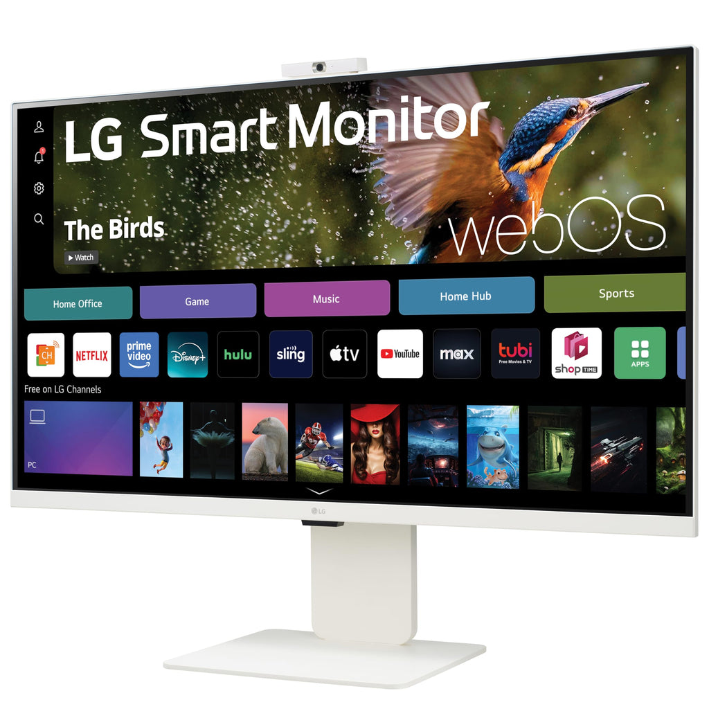 32-inch 4K UHD IPS White Smart Monitor Q896